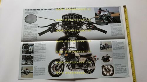 Yamaha XS 1100 1979 depliant originale moto ENGLISH brochure