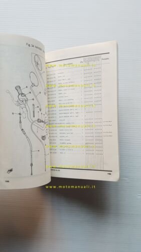 Yamaha XS 1100 2H9 1978 catalogo ricambi originale