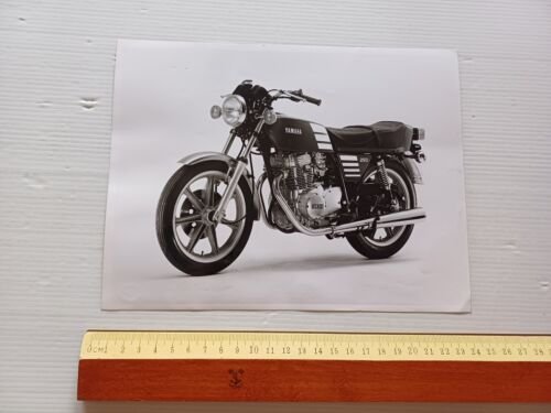 Yamaha XS 250 1977-78 foto cartella stampa originale press photo …