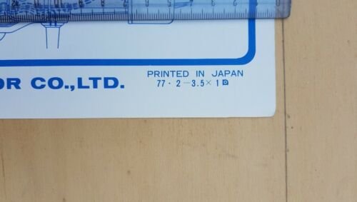 Yamaha XS 250-360 1977 manifesto poster originale CONCESSIONARI no depliant