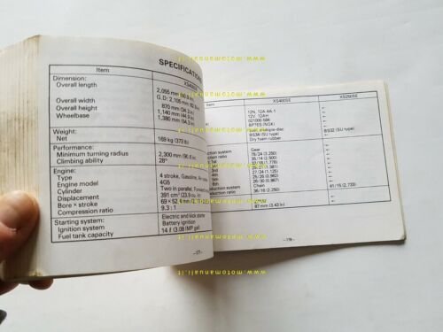 Yamaha XS 250 SE - XS 400 SE 4G6 1980 …