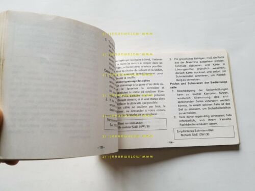 Yamaha XS 250 SE - XS 400 SE 4G6 1980 …