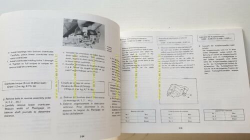 Yamaha XS 400 1982 manuale officina INGLESE originale workshop manual