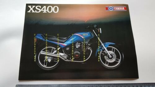 Yamaha XS 400 1983 depliant MOTO originale brochure