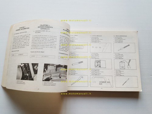 Yamaha XS 400 2A2 1977 manuale officina originale