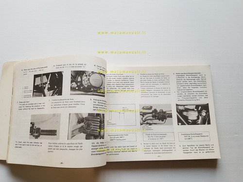 Yamaha XS 400 2A2 1977 manuale officina originale