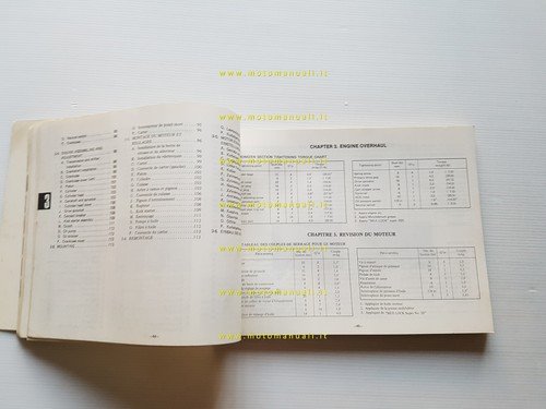 Yamaha XS 400 2A2 1977 manuale officina originale