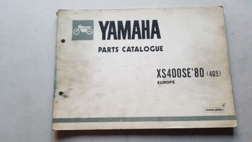 Yamaha XS 400 SE 1980 catalogo ricambi originale spare parts …