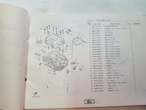 Yamaha XS 400 SE 1981 catalogo ricambi originale spare parts …