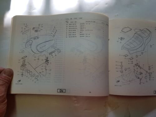 Yamaha XS 400 SE 1981 catalogo ricambi originale spare parts …
