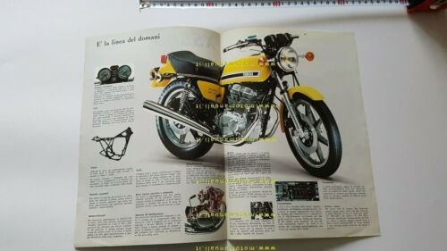 Yamaha XS 500 1976 depliant moto originale ITALIANO motorcycle brochure