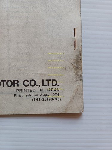 Yamaha XS 500 1H2 1977 varianti catalogo ricambi per Europa …