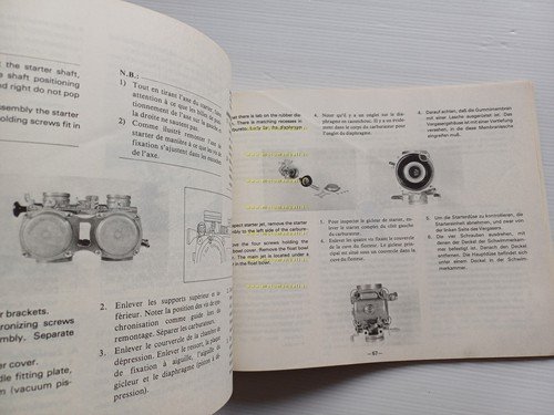 Yamaha XS 500 2G8 AGGIORNAMENTO 1977 manuale officina originale