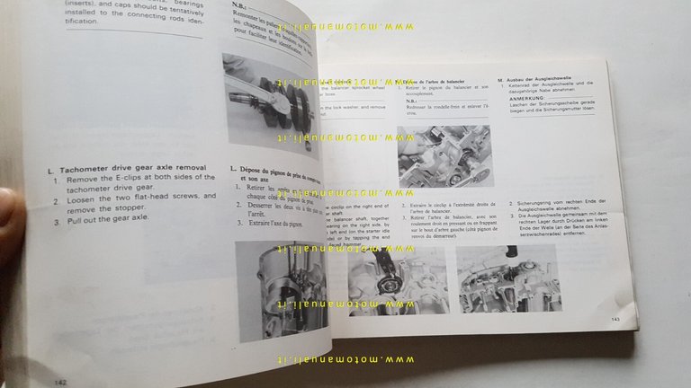 YAMAHA XS 500-B-C-D-E 1976 manuale officina INGLESE originale workshop manual