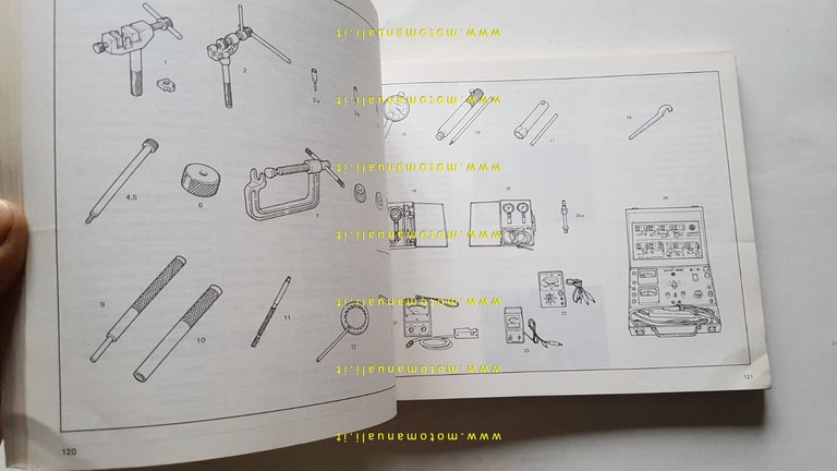 YAMAHA XS 500-B-C-D-E 1976 manuale officina INGLESE originale workshop manual