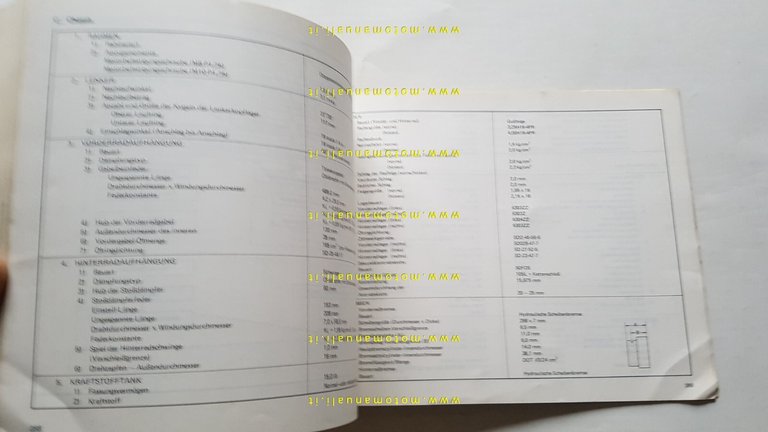 YAMAHA XS 500-B-C-D-E 1976 manuale officina INGLESE originale workshop manual