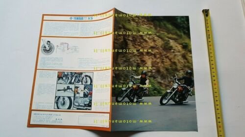 Yamaha XS 650 1972 depliant originale moto ITALIANO