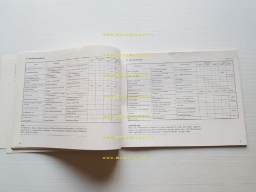 Yamaha XS 650 D 1T3 AGGIORNAMENTO 1976 manuale officina originale