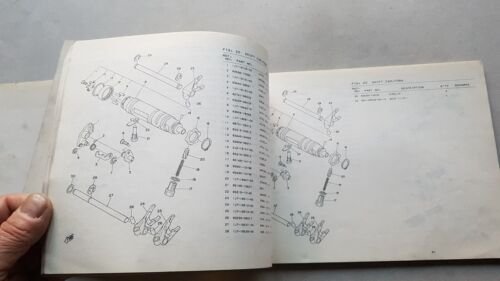 Yamaha XS 650 SE 1980 catalogo ricambi originale spare parts …