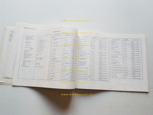 Yamaha XS 650 SE 5EG AGGIORNAMENTO 1981 manuale officina originale