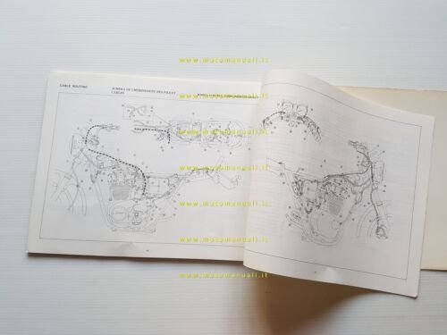 Yamaha XS 650 SE 5EG AGGIORNAMENTO 1981 manuale officina originale