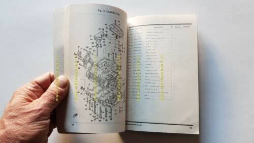 Yamaha XS 750 1977 catalogo ricambi originale genuine spare part …