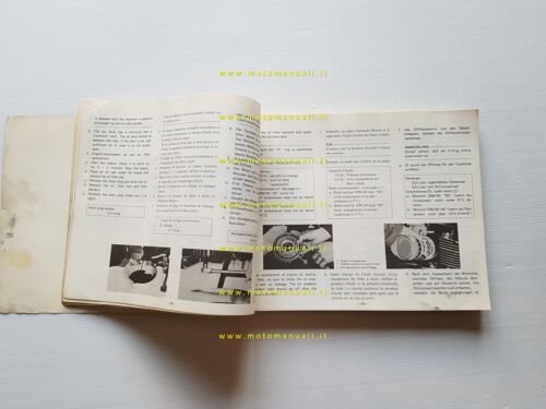 Yamaha XS 750 1T5 1976 manuale officina originale