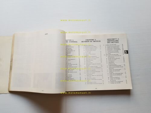 Yamaha XS 750 1T5 1976 manuale officina originale