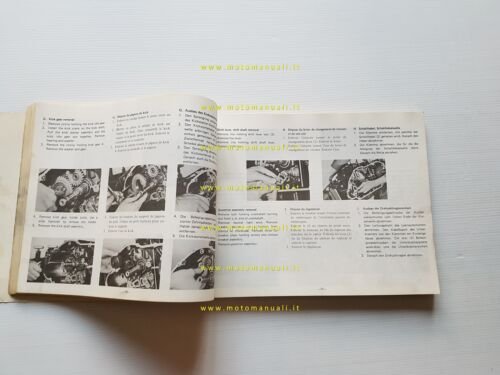 Yamaha XS 750 1T5 1976 manuale officina originale