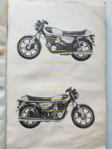 Yamaha XS 750 1T5 1977 catalogo ricambi originale spare parts …