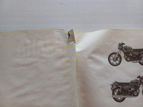 Yamaha XS 750 3G9 1979 catalogo ricambi originale spare parts …