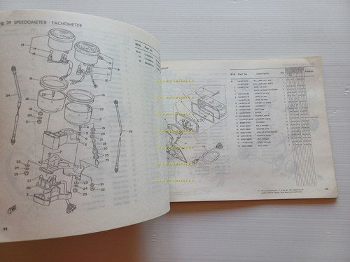 Yamaha XS 750 3G9 1979 catalogo ricambi originale spare parts …