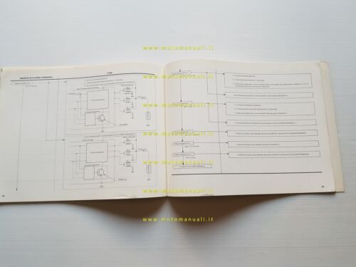 Yamaha XS 750 E 2F9 AGGIORNAMENTO 1977 manuale officina originale