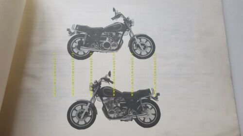 Yamaha XS 750 SE 1980 catalogo ricambi originale spare parts …
