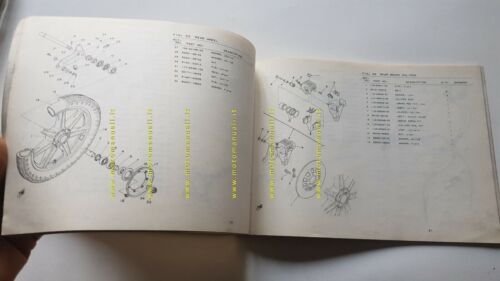 Yamaha XS 750 SE 1980 catalogo ricambi originale spare parts …