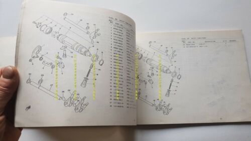 Yamaha XS 750 SE 1980 catalogo ricambi originale spare parts …