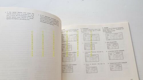 Yamaha XS 850 G 1980 manuale officina INGLESE originale workshop …