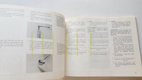 Yamaha XS 850 G 1980 manuale officina INGLESE originale workshop …