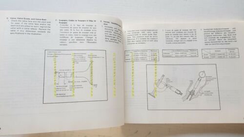 Yamaha XS 850 G 1980 manuale officina INGLESE originale workshop …