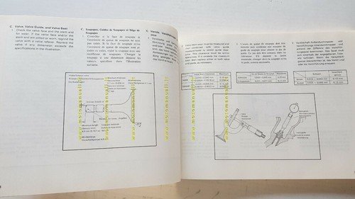 Yamaha XS 850 G 1980 manuale officina INGLESE originale workshop …