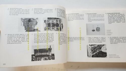 Yamaha XS 850 G 1980 manuale officina INGLESE originale workshop …