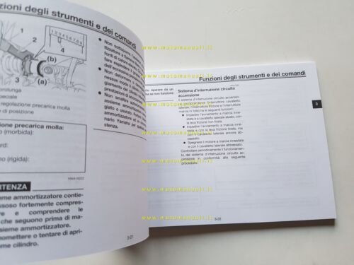 Yamaha XSR MTM 690 B34 2015 manuale uso manutenzione libretto …