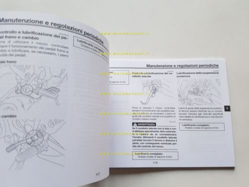 Yamaha XSR MTM 690 B34 2015 manuale uso manutenzione libretto …