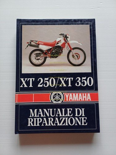 Yamaha XT 350 - 250 1986 manuale officina riparazione ITALIANO …