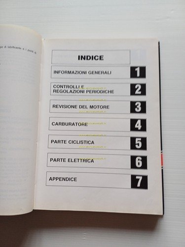 Yamaha XT 350 - 250 1986 manuale officina riparazione ITALIANO …