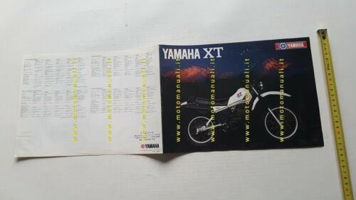 Yamaha XT 550 - XT 500 - XT 250 - …