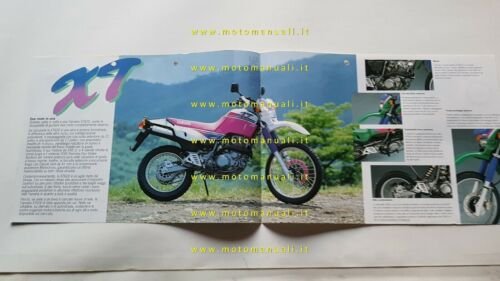 Yamaha XT 600 - 600 E 1991 depliant ITALIANO originale …