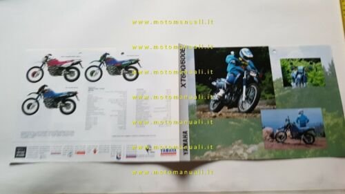 Yamaha XT 600 - 600 E 1991 depliant ITALIANO originale …