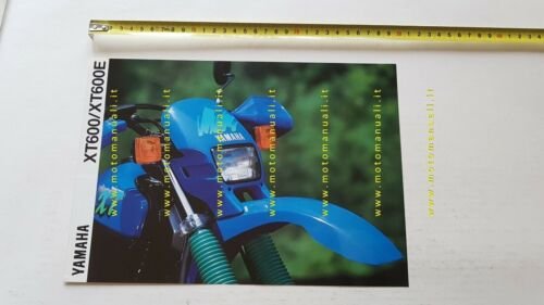Yamaha XT 600 - XT 600 E 1991 depliant italiano …
