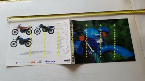Yamaha XT 600 - XT 600 E 1991 depliant italiano …